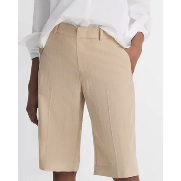 VINCE Coin Pocket Solid Shorts in Latte NWT Size 0 - Picture 1 of 8